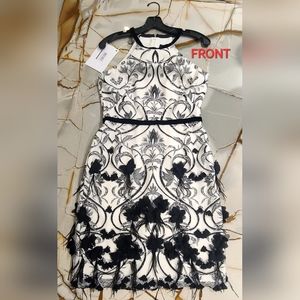 NWT Marchesa Notte Cocktail Dress Size 4